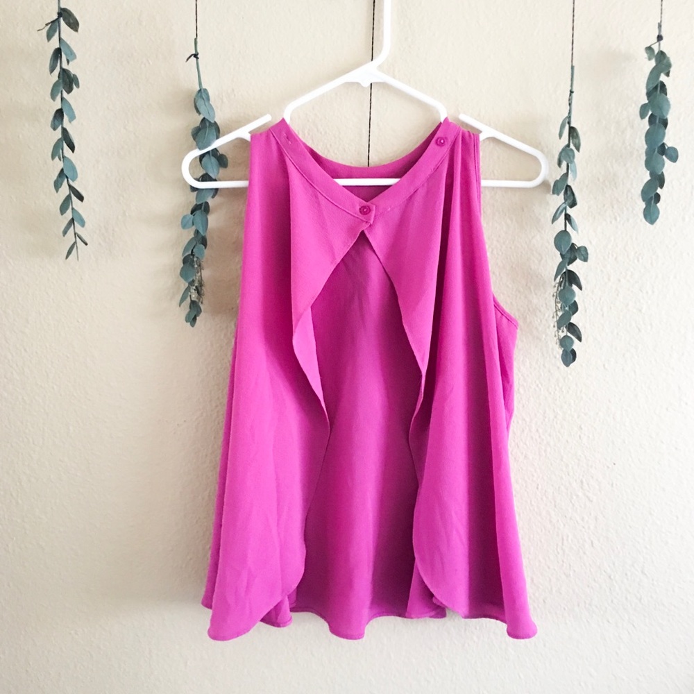 Rose & Olive Open Back Tank